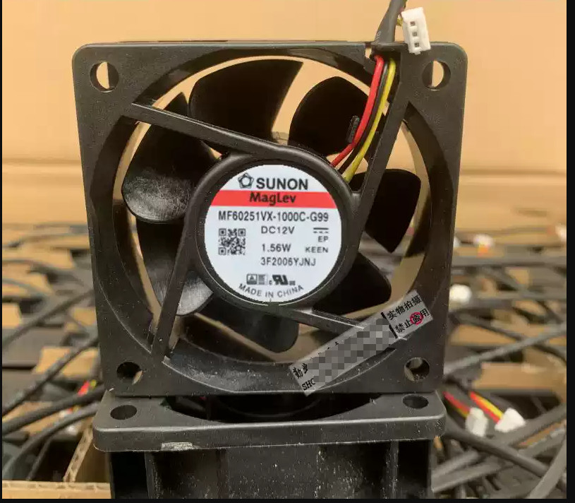 1PCS SUNON MF60251VX-1000C-G99 12V 1.56W 6025 High-Airflow Cooling Fan
