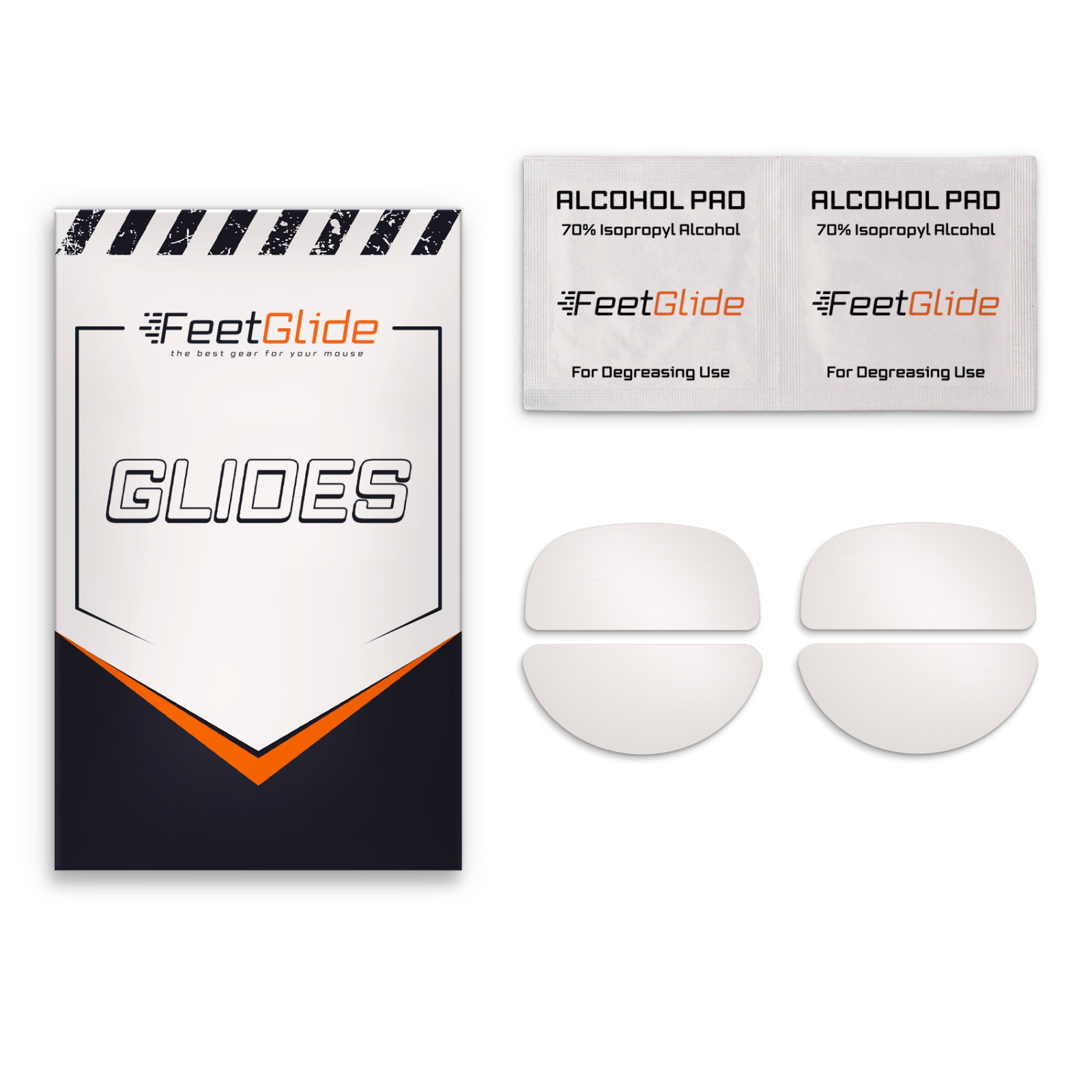 FeetGlide Skates for WLmouse Strider Magnesium 8K