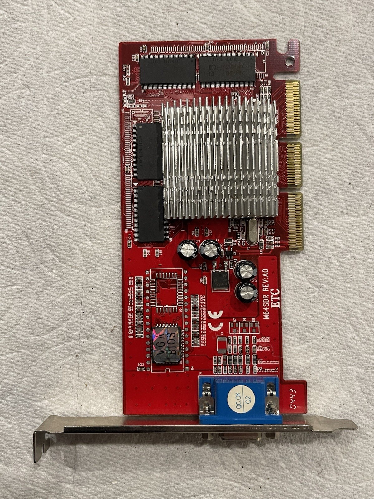 ETC NVIDIA TNT2 M64 / 32MB SDR VGA Vintage Graphics Card VGA BIOS