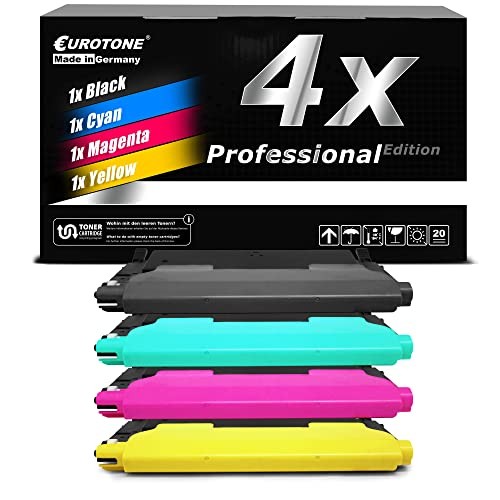 Eurotone 4x Toner Cartridge Compatible for Samsung Black