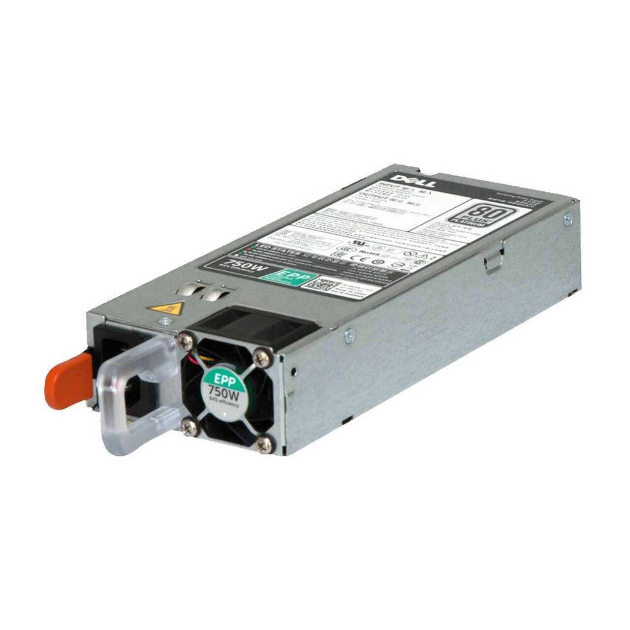 Dell 750W 80 Plus HS Power Supply R630 R730 G6W6K V1YJ6 HTRH4 5RHVV Y9VFC