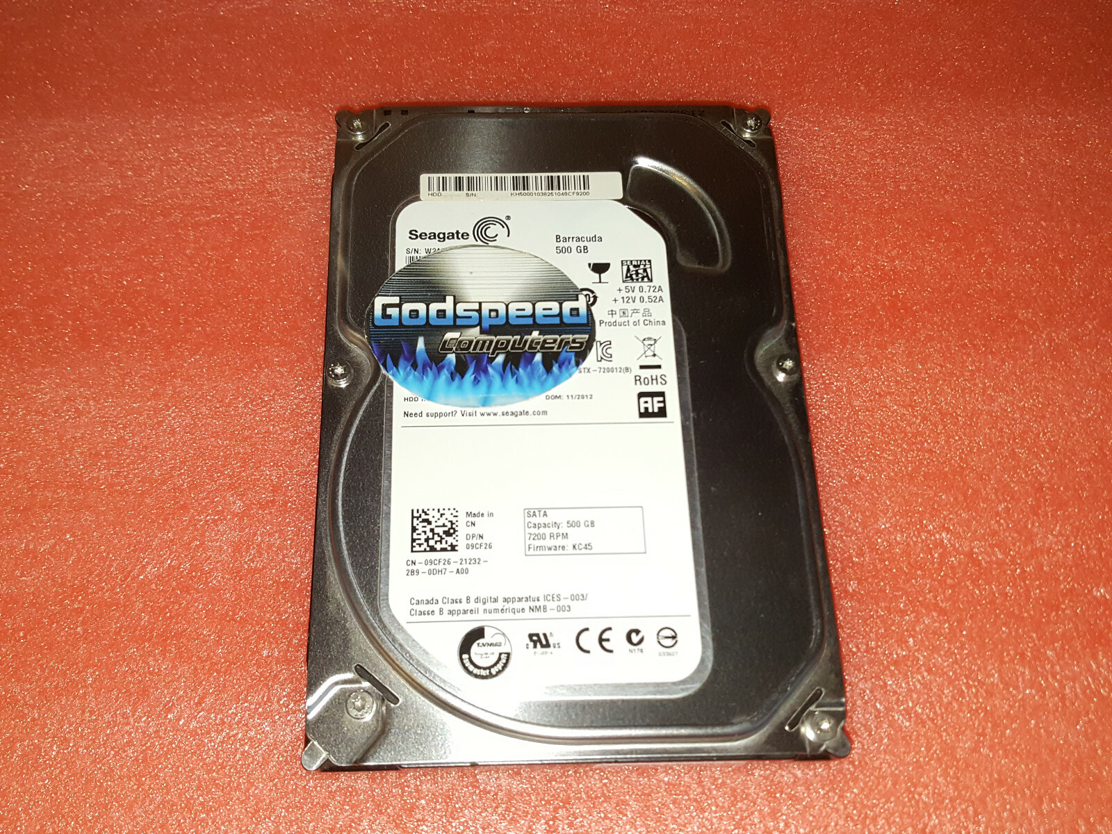 HP Pavilion p7-1174 - 500GB SATA Hard Drive w/ Windows 10 Pro 64-Bit Installed
