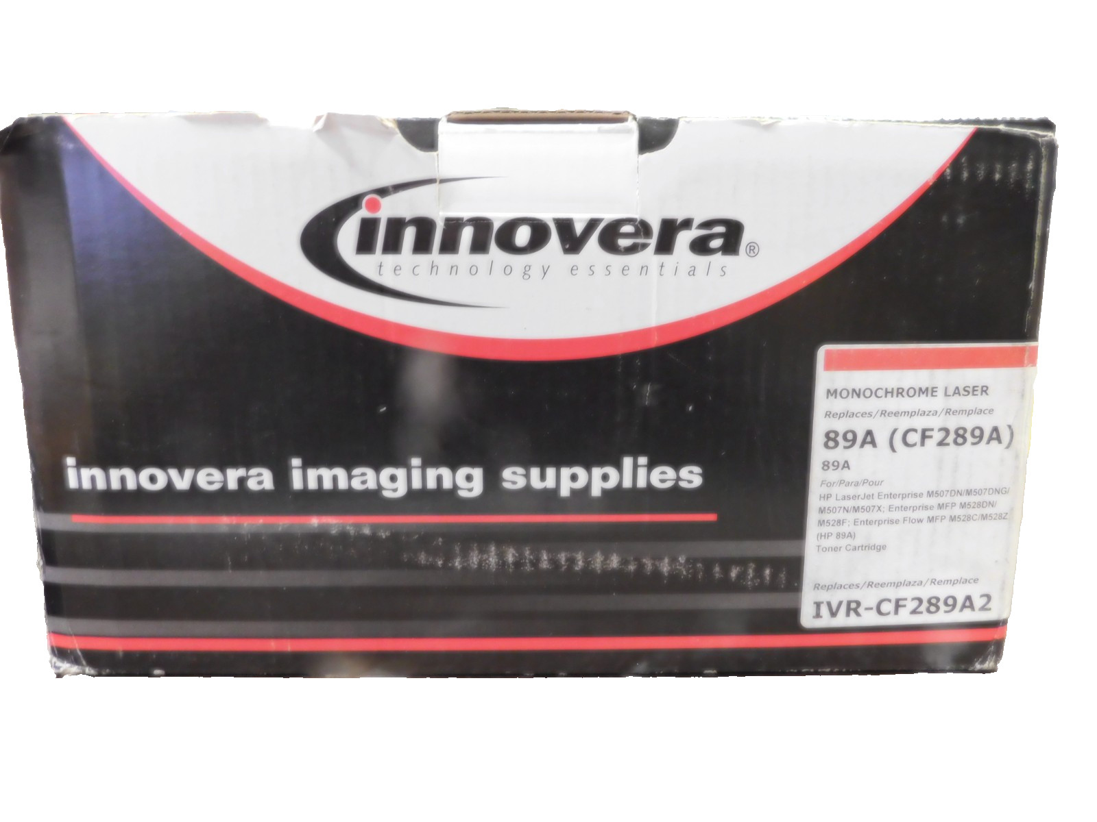 innovera Black Toner Replacement for 89A CF289A 5000 Page-Yield IVRCF289A2