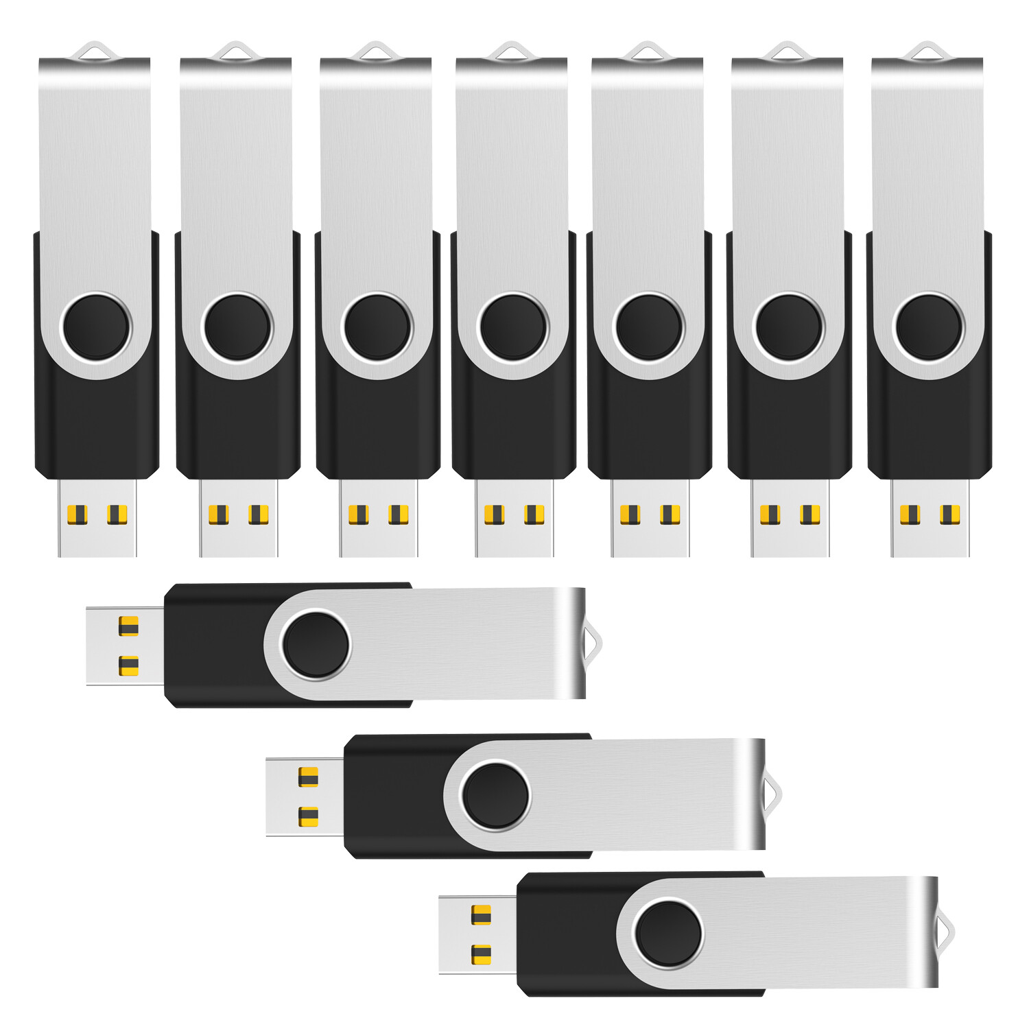 LOT 10 20 50 100 1GB USB Flash Drive U Disk Rotating Memory Sticks Pen Drive USA