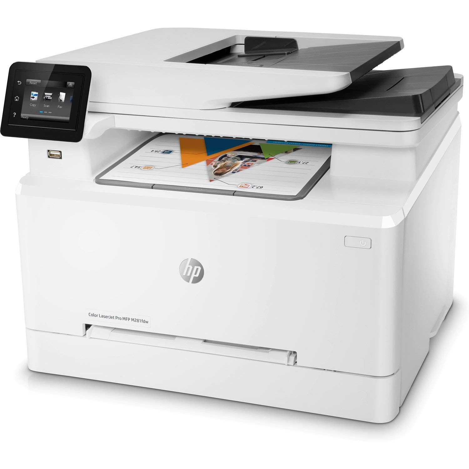 HP Laserjet Pro M281fdw All in One Wireless Color Laser Printer (T6B82A) & Toner