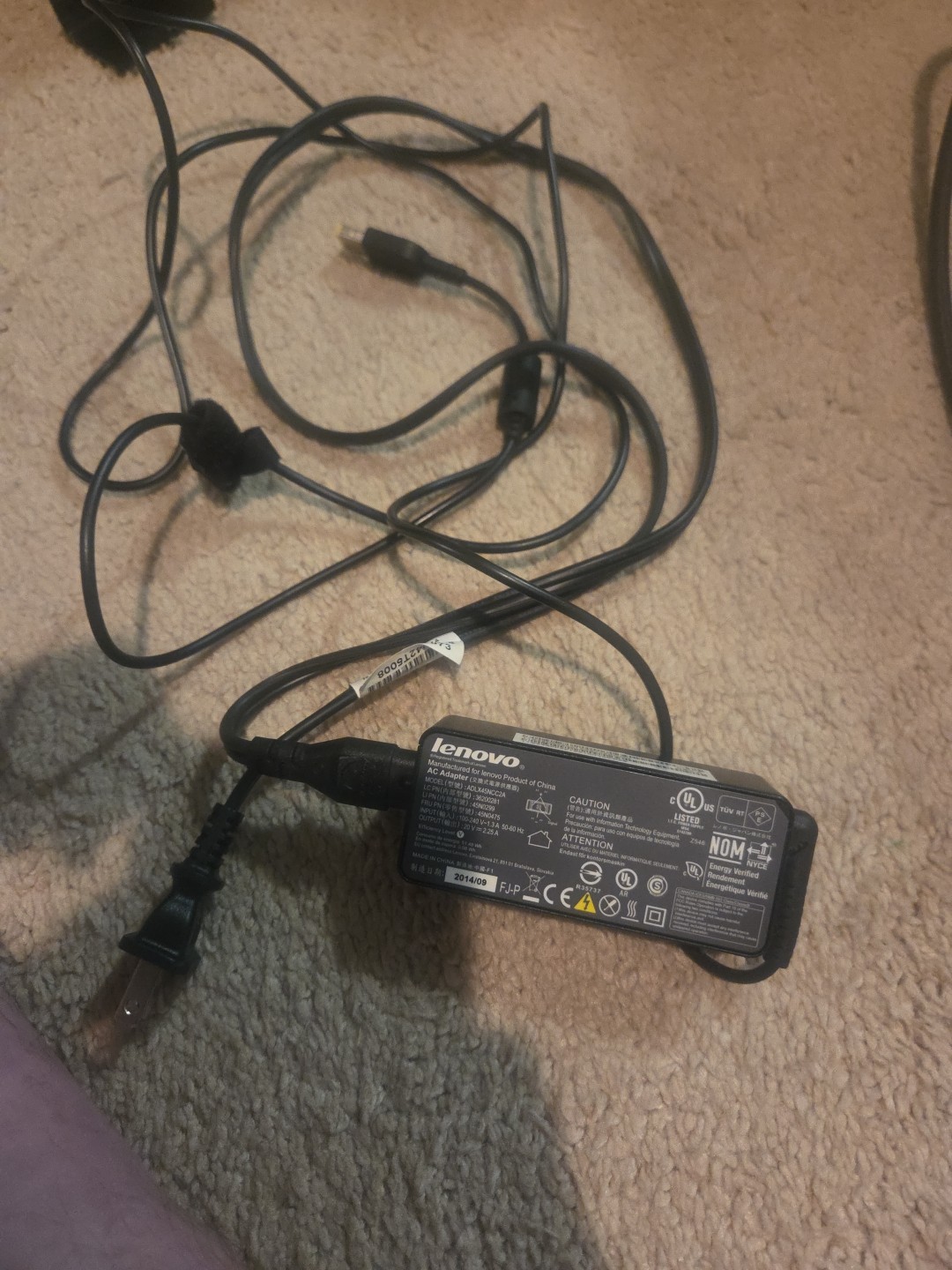Lenovo 45W AC Adapter for ThinkPad