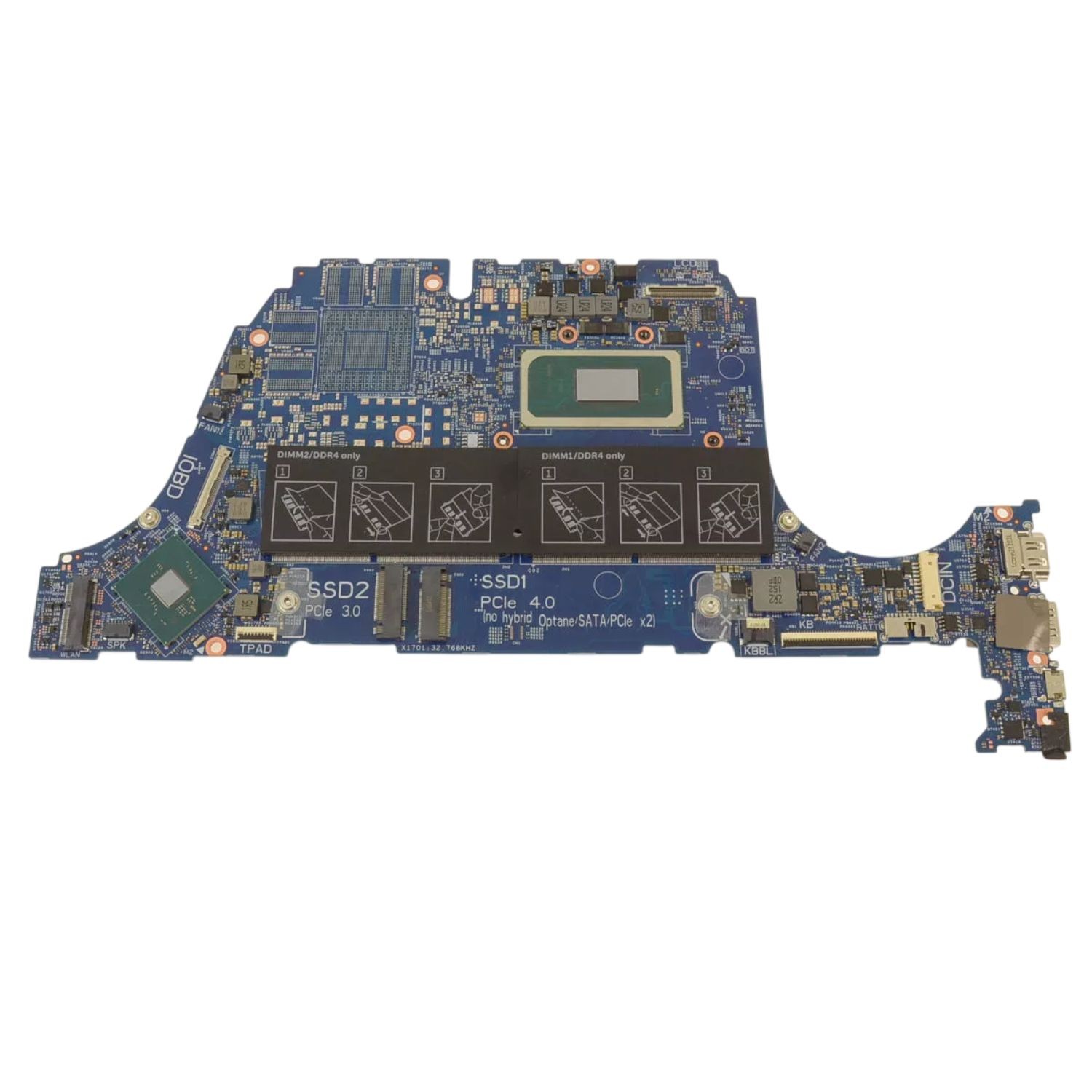 Dell Vostro 15 7510 16 7610 Motherboard Intel i7-11800H 8-Core 203060-1 FHWFD
