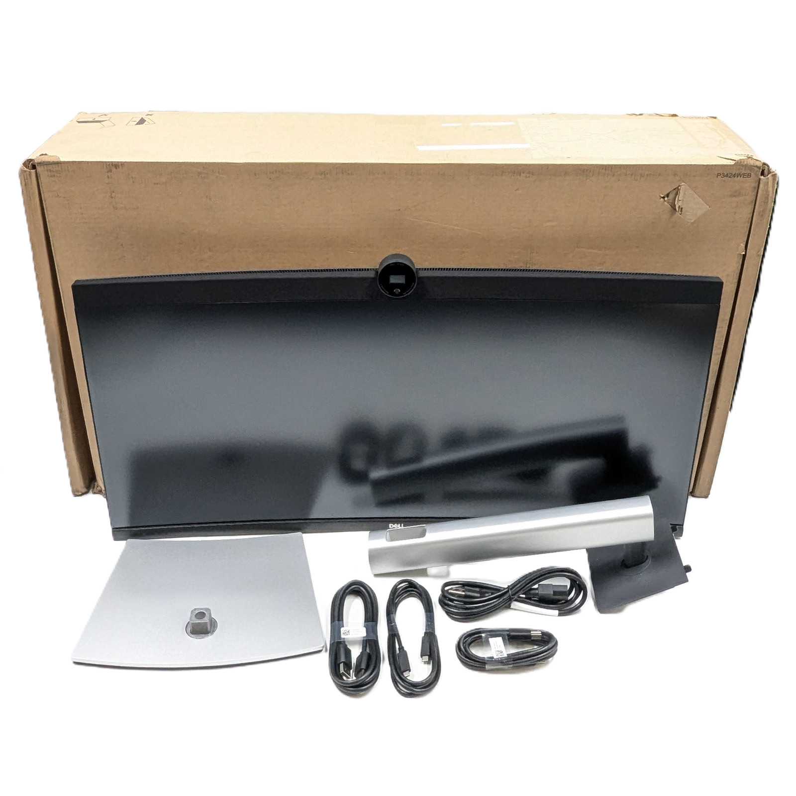 Dell P3424WEB 34" 3440p x 1440p 60Hz 5ms IPS LCD Video Conferencing Monitor