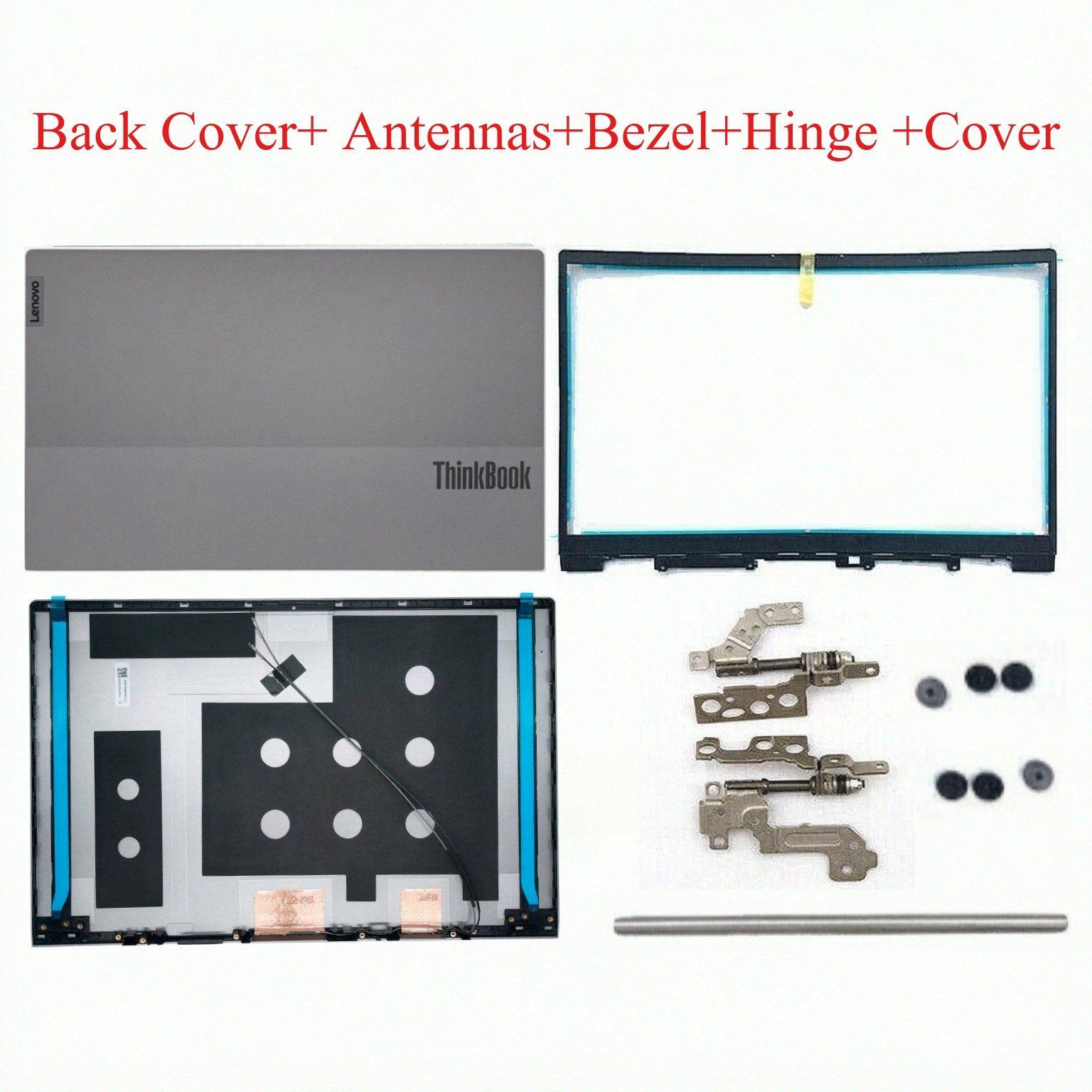 LCD Back Cover Bezel Hinge&case For Lenovo ThinkBook 15 G2 ITL ARE G3 ACL ITL