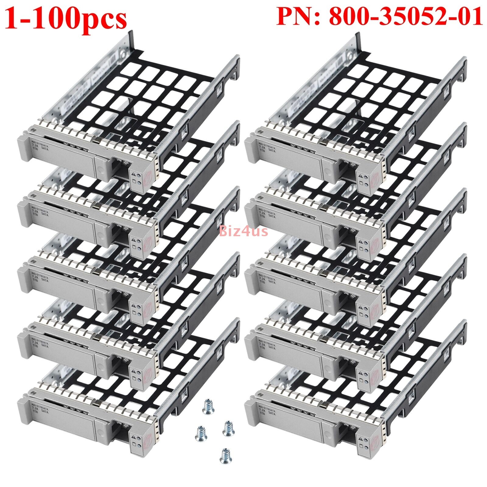 Lot 800-35052-01 CISCO 2.5" HARD DRIVE TRAY CADDY UCS C220 / C240/ C460 M2 M3 M4