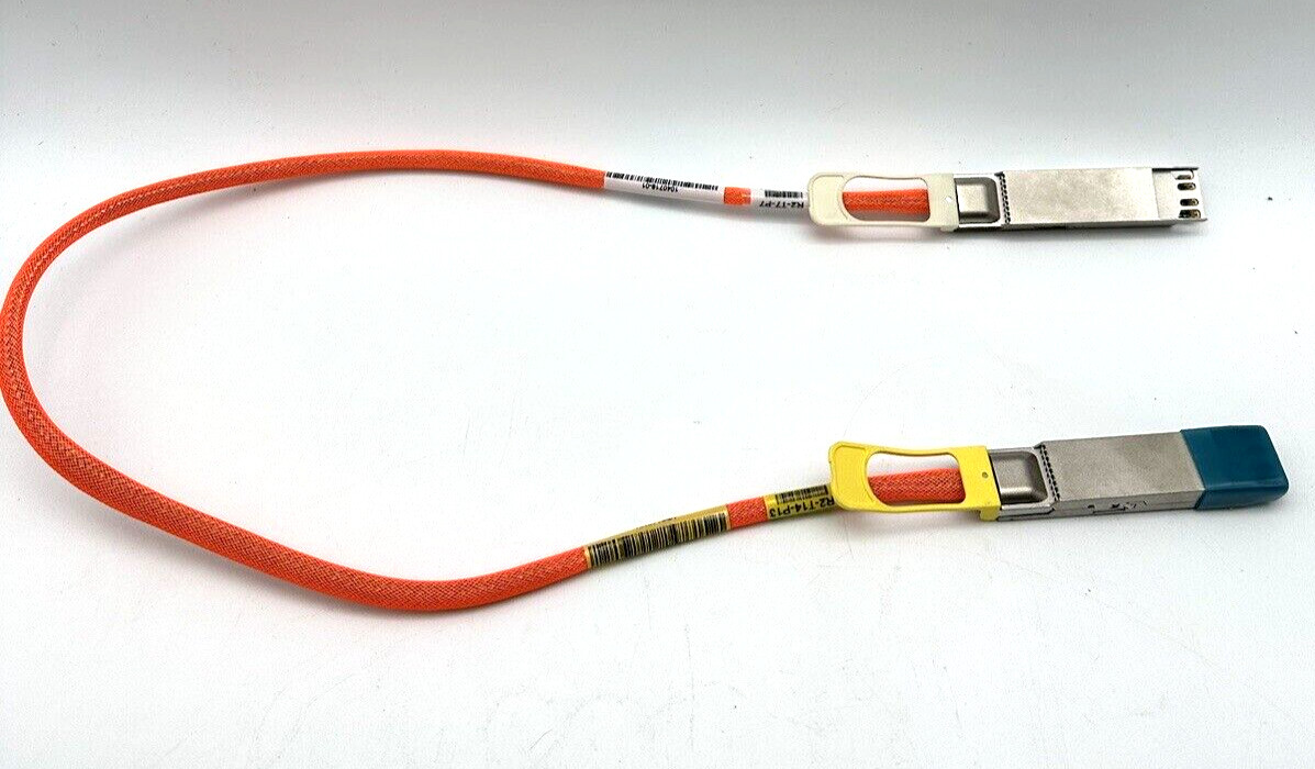 Mellanox Nvidia TE OSFP400 400GB (Fin-Top) OSFP Switch NIC Card Cable 1.0m *NEW*