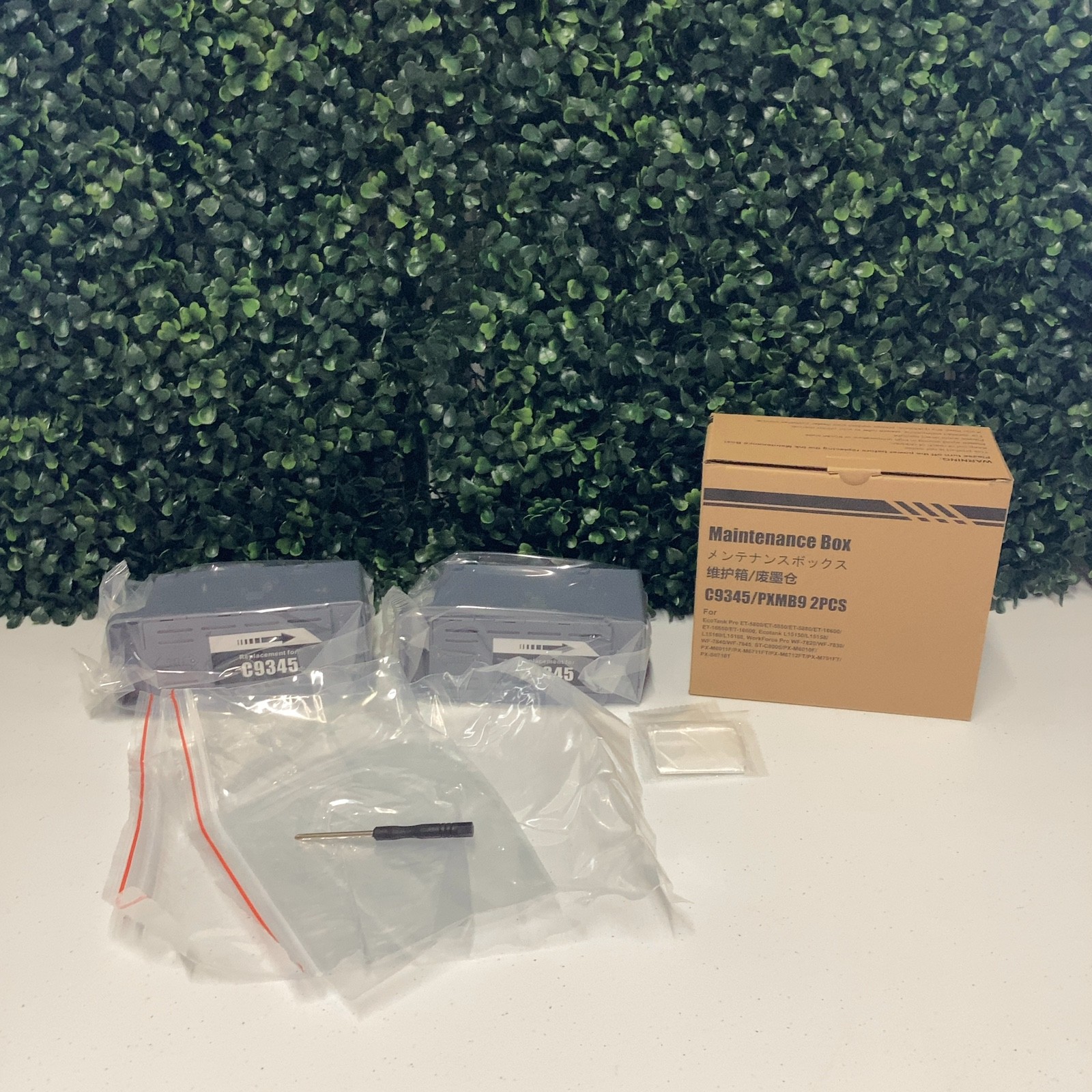 C9345 / PXMB9 Maintenance Box 2 Piece Set with Accessories