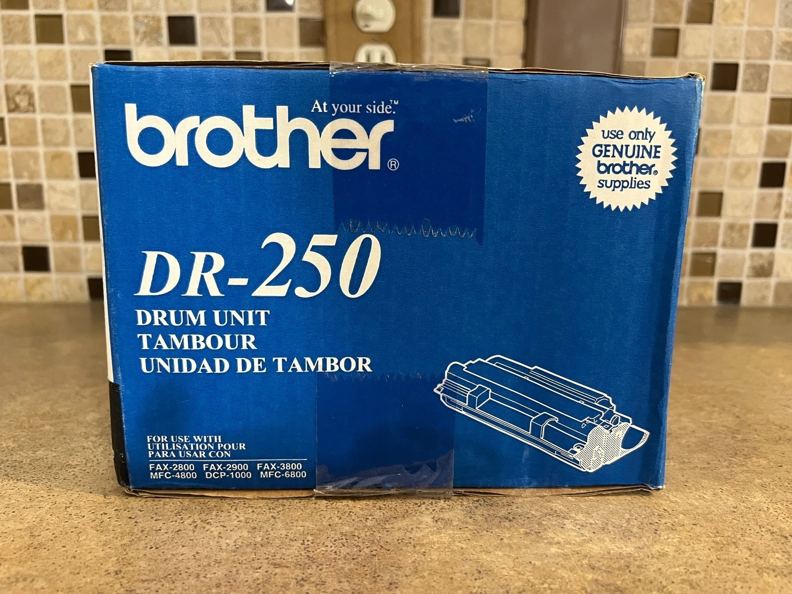 GENUINE BROTHER DR-250 BLACK DRUM/TONER Buy 2, get 1 FREE 3 Total
