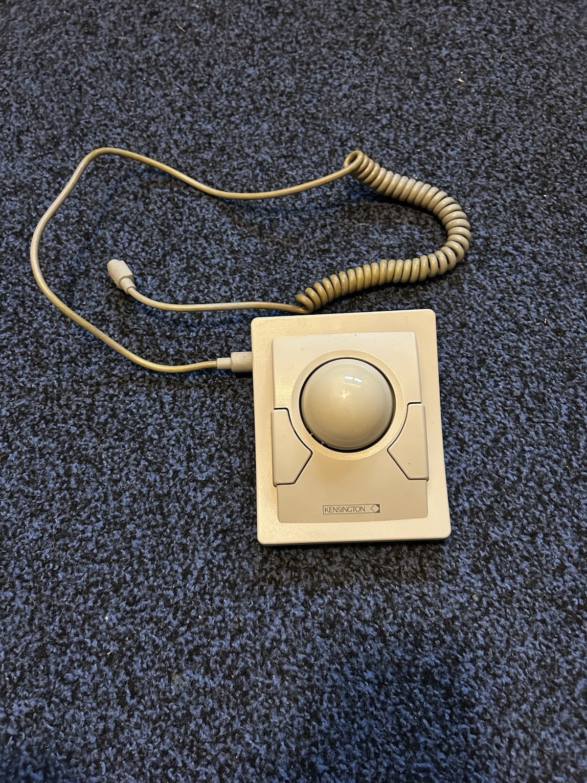 Vintage Kensington Turbo Trackball Mouse UNTESTED includes Cord