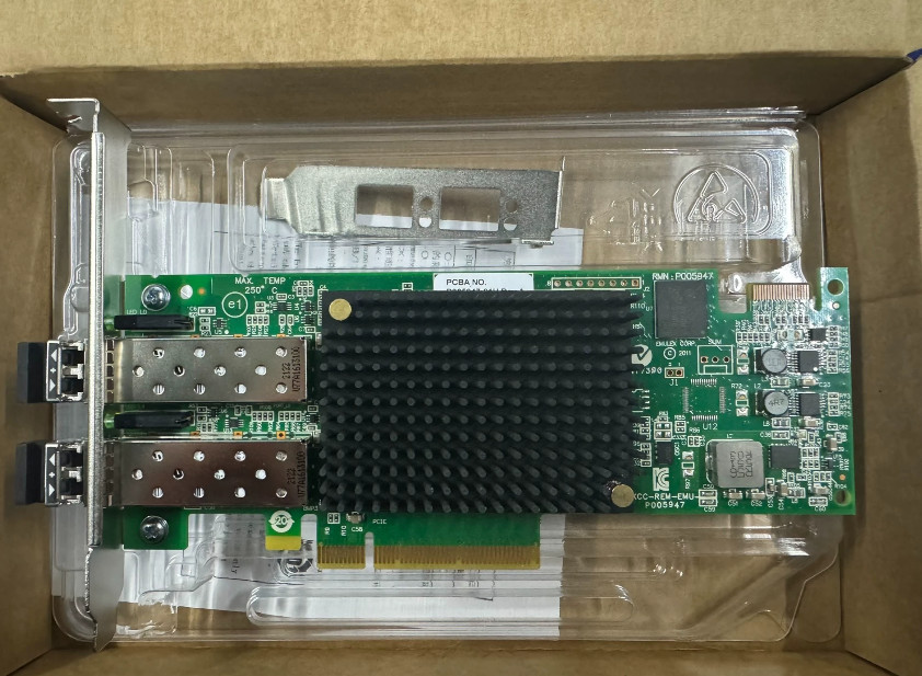 Emulex LPe16002B‑M6 (LPe16002‑M6) Dual‑Port 16Gb FC PCI‑E HBA Host Bus Adapter