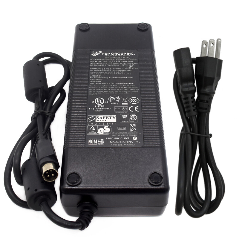 4-Pin Power Supply Charger 714111 For Lacie 5Big Pro NAS Office Network Storage