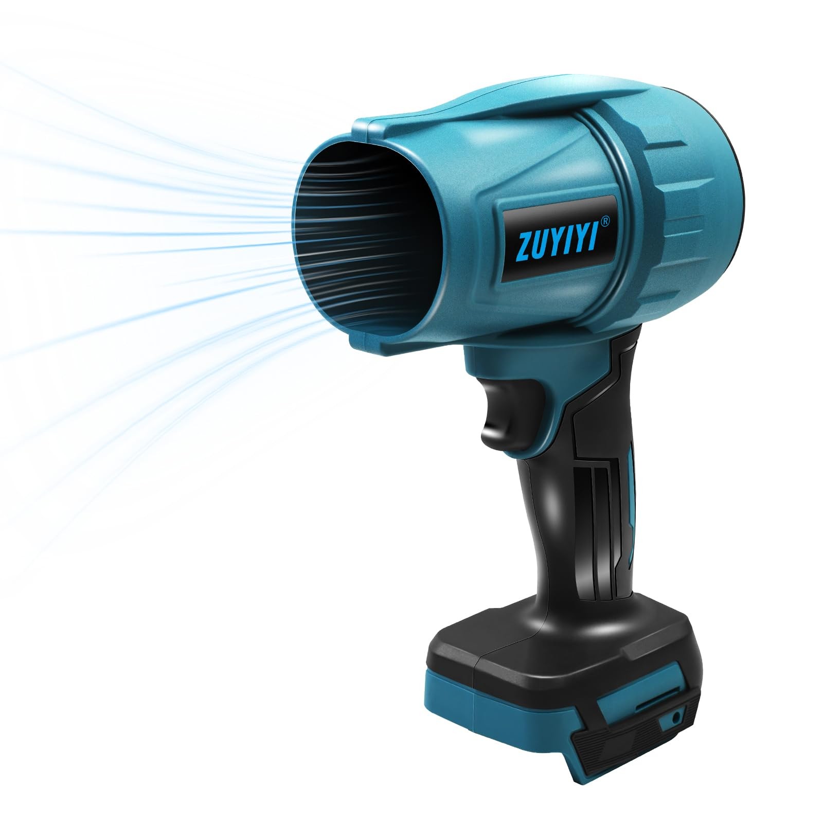 ZUYIYI Mini Jet Dry Blower Turbofan Fan for Makita 18V Small, blue 