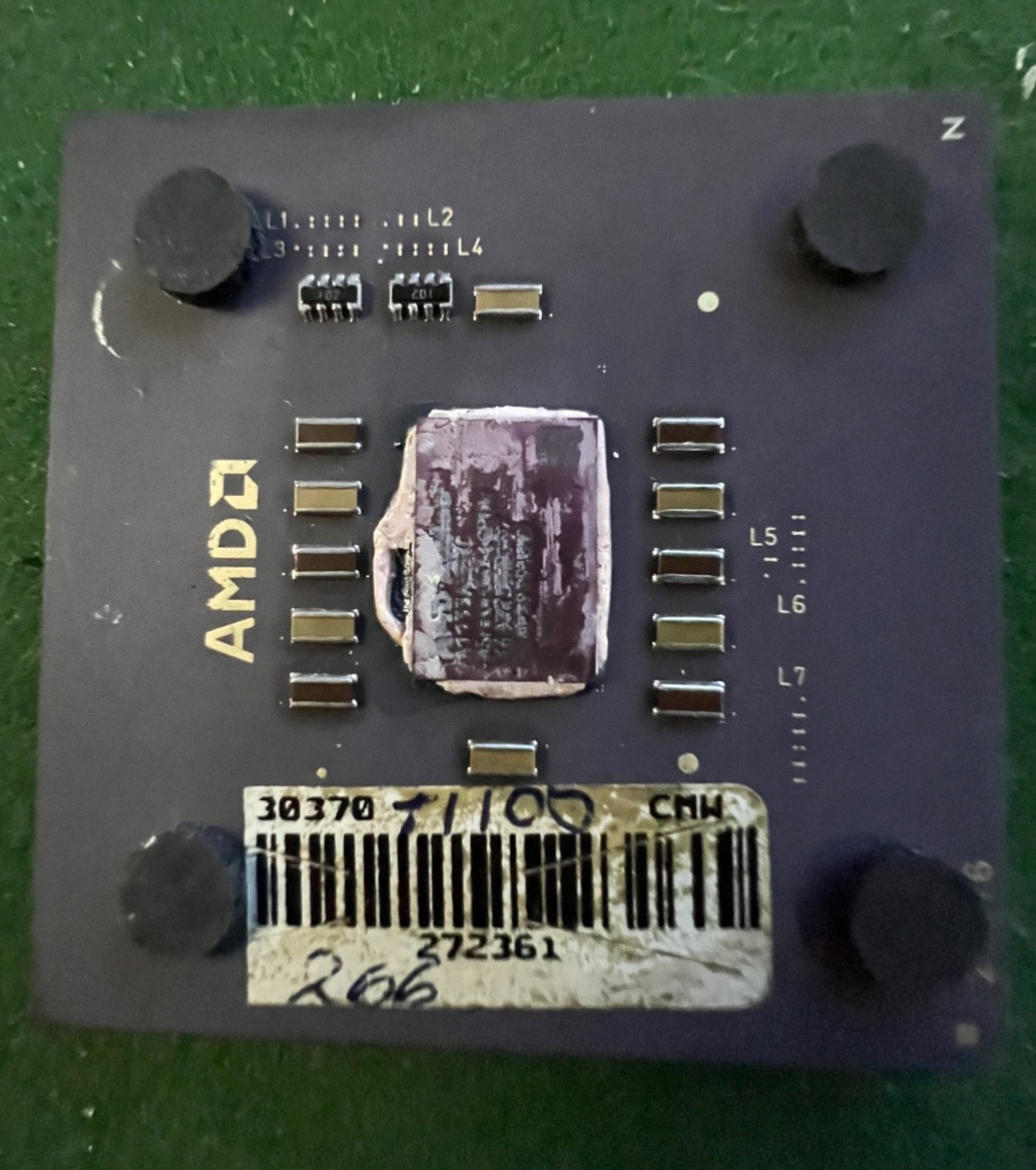 Vintage AMD K6-2/300AFR 300 MHz CPU Socket Super7 Processor Retro PC 1998