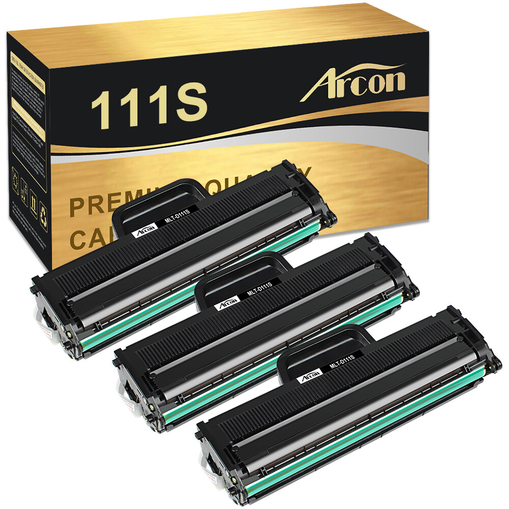 3PK MLTD111S MLT-D111S Toner Black For Samsung Xpress M2020W M2070FW M2070 111S