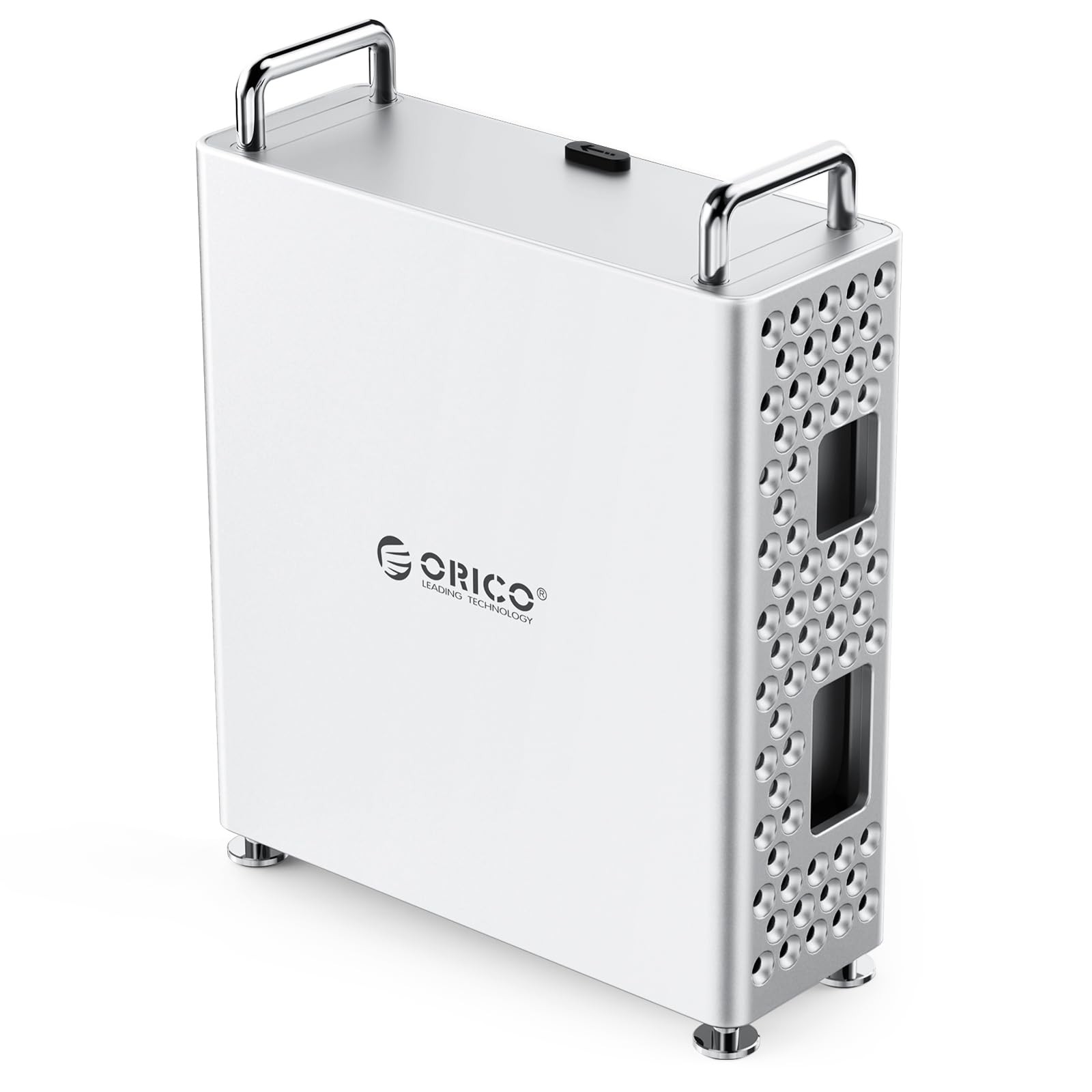 ORICO MiniPro Aluminum Vertical Stand for Mac Mini M6 M5 Pro Tool Free Install