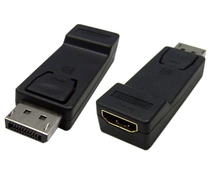 Astrotek DisplayPort DP to HDMI Adapter Converter Male to Female Gold