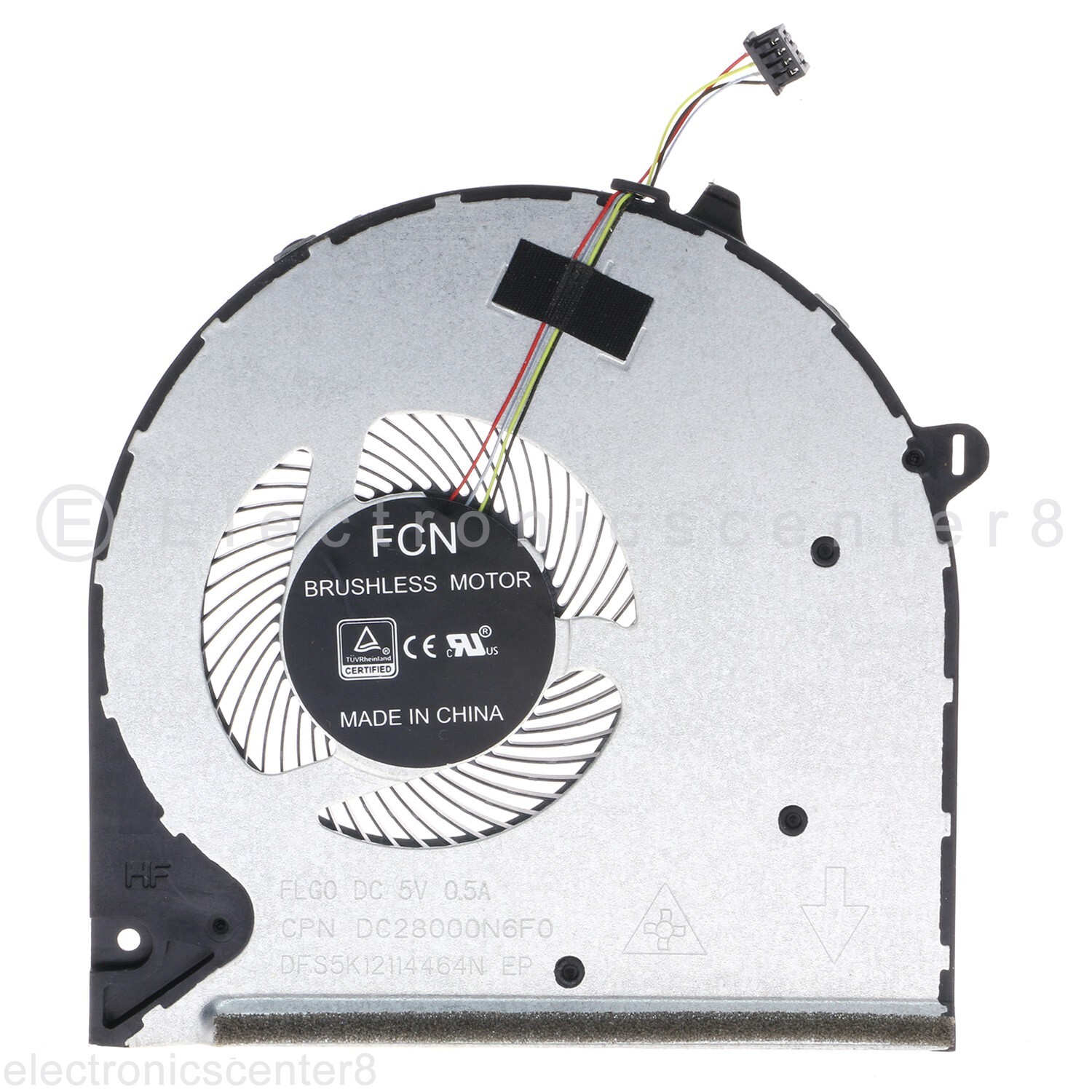 CPU Cooling Fan For HP 15-DU 15S-DU0002TX 15-DW 15-DW0043DX L52034-001
