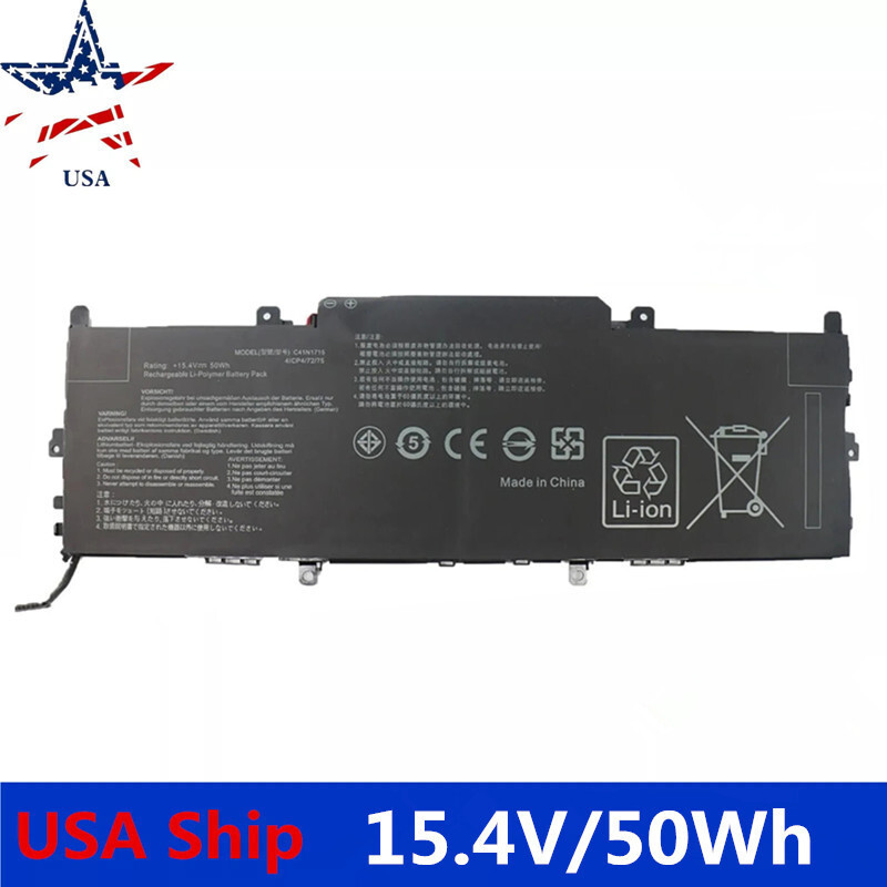 C41N1715 Battery for Asus Zenbook 13 UX331UN UX331UA U3100FN U3100UN