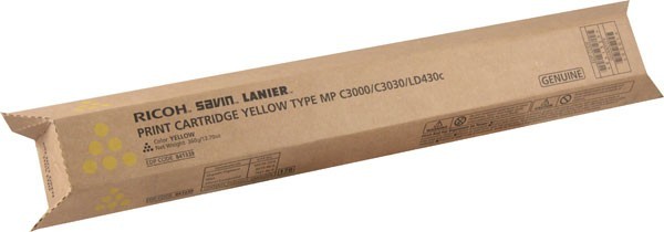 Genuine Ricoh 884963 Brand New Sealed Box Yellow Toner. We Ship Fast