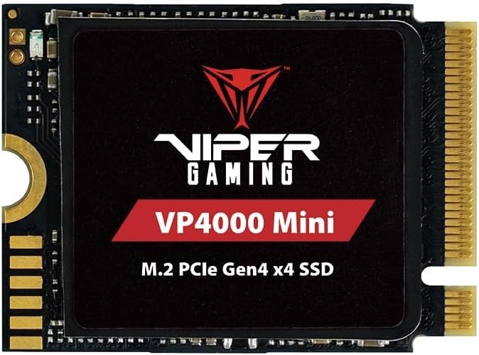 Patriot Viper VP4000 Mini 500GB M.2 2230 PCIe Gen4x4 NVMe SSD