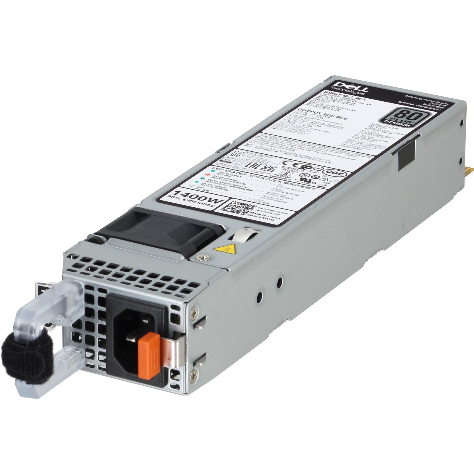 7PV05 Dell 16G 1400W 80+ Titanium 60mm PSU -CR