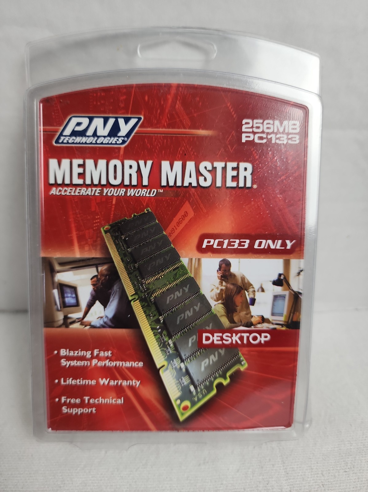 PNY Technologies Memory Master Upgrade Kit 256MB PC133 SDRAM Desktop Memory
