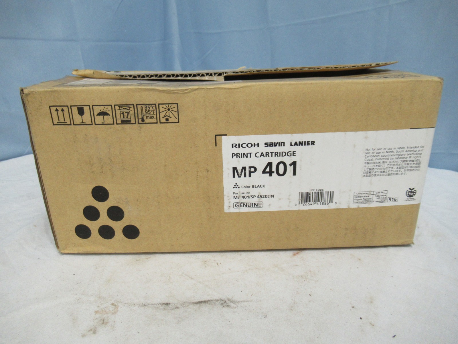 Ricoh MP401 Genuine Black Print Cartridge Toner M904-17 (T)
