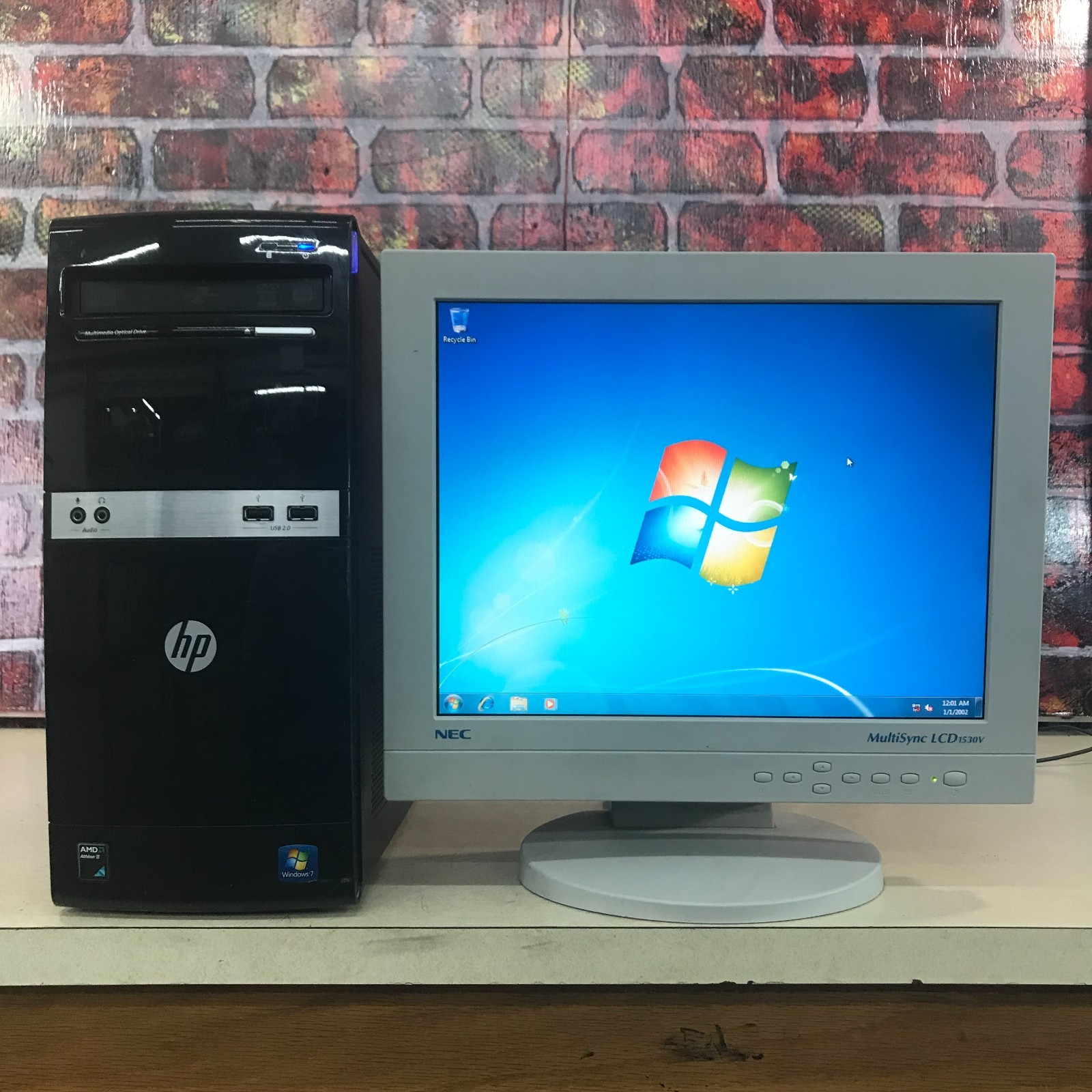 HP Pavilion PC for Retro Gaming AMD Athlon II 3.10GHz 4GB RAM (Windows 7 Pro)