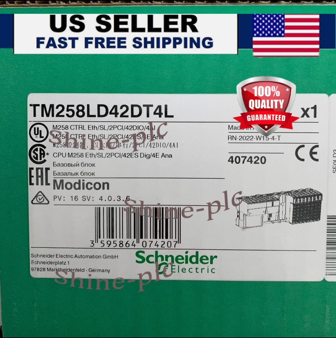 For NEW Schneider TM258LD42DT4L PLC programmable contro Original and authent