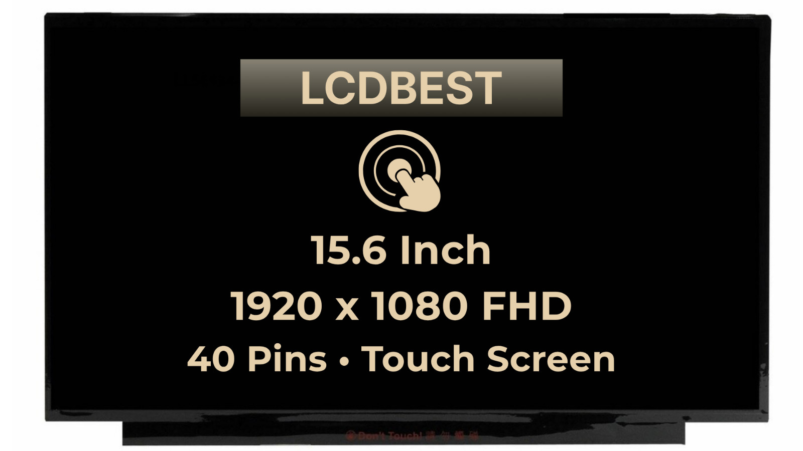 NV156FHM-T06 T03G8 CN-0T03G8 Led Lcd Touch Screen 15.6" FHD 40 Pin New Exact