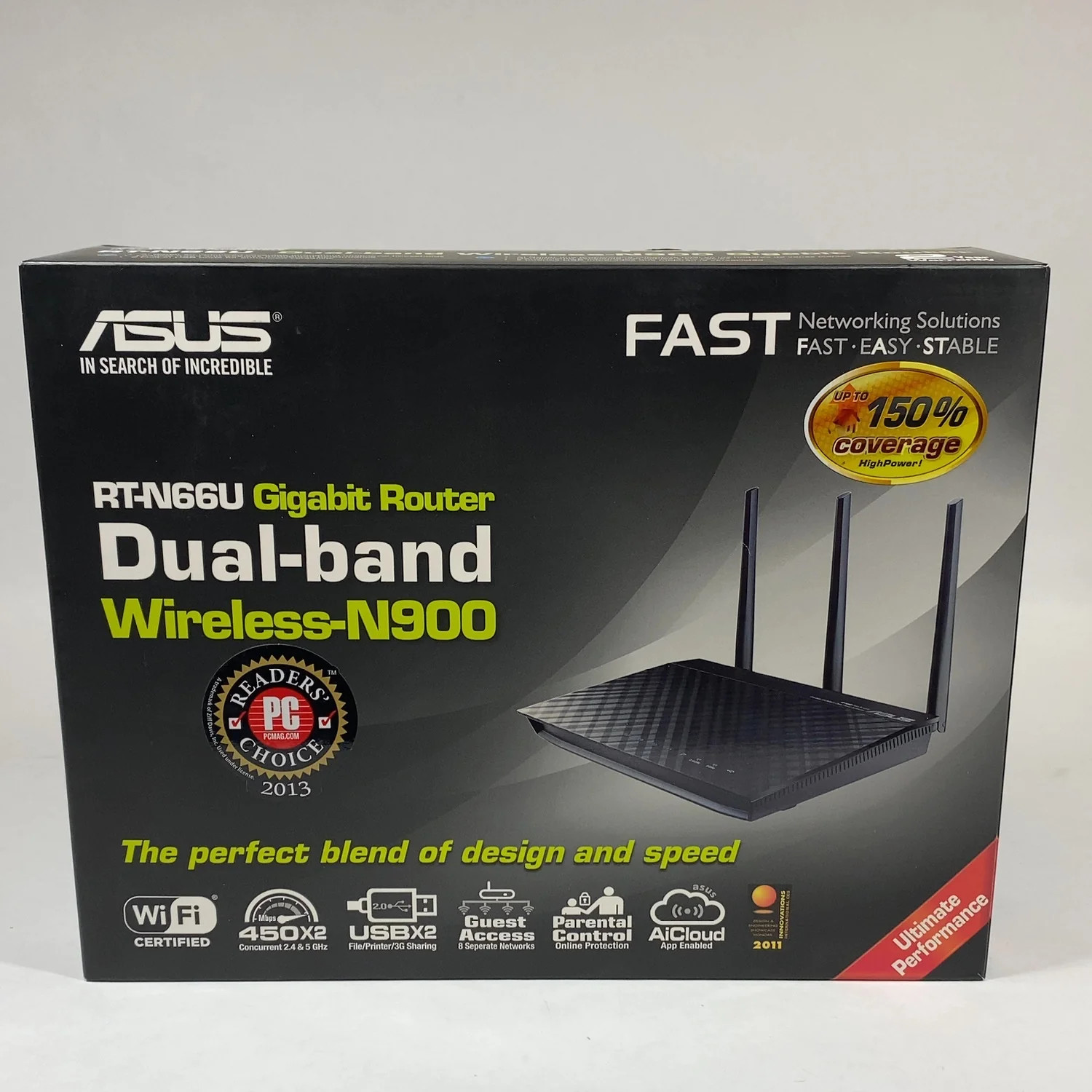 New ASUS RT-N66U Dual-Band Wirless-N900