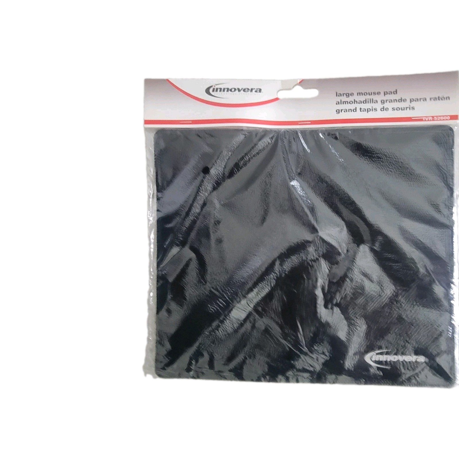 Innovera Large Non-Slip Black Rubber  Mouse Pad  