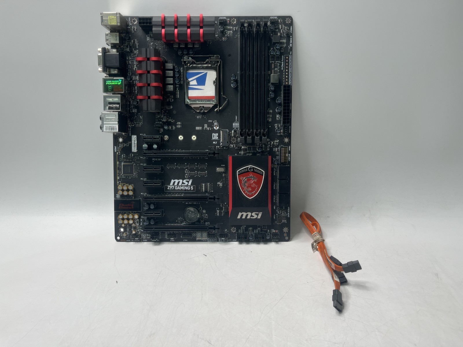 MSI  Z97 GAMING 5 Intel LGA 1150 DDR3  Desktop Motherboard NO I/O shield