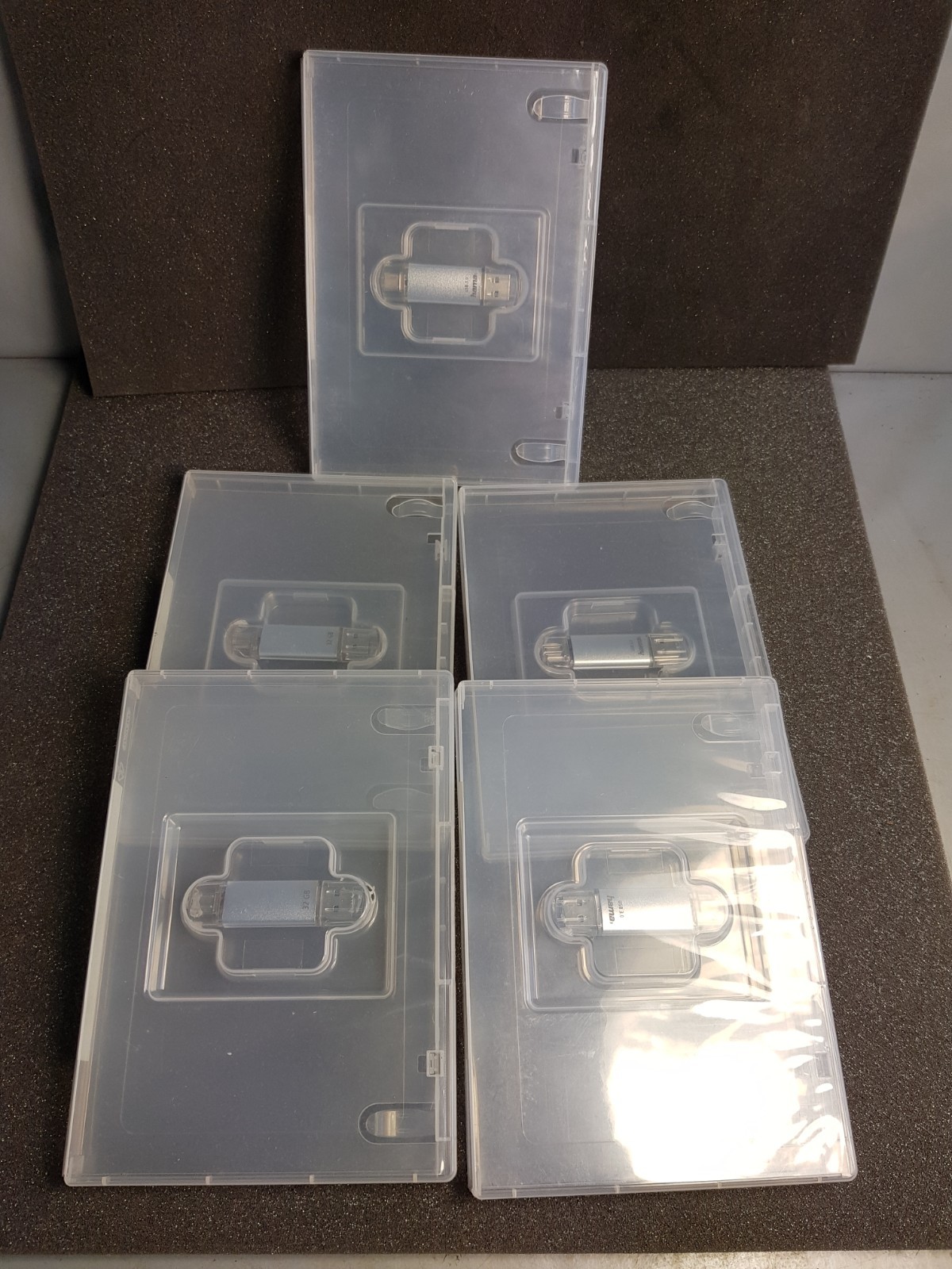 Lot 5 Pieces Original HAMA USB Flash Drive USB 3.0 32GB with Cases