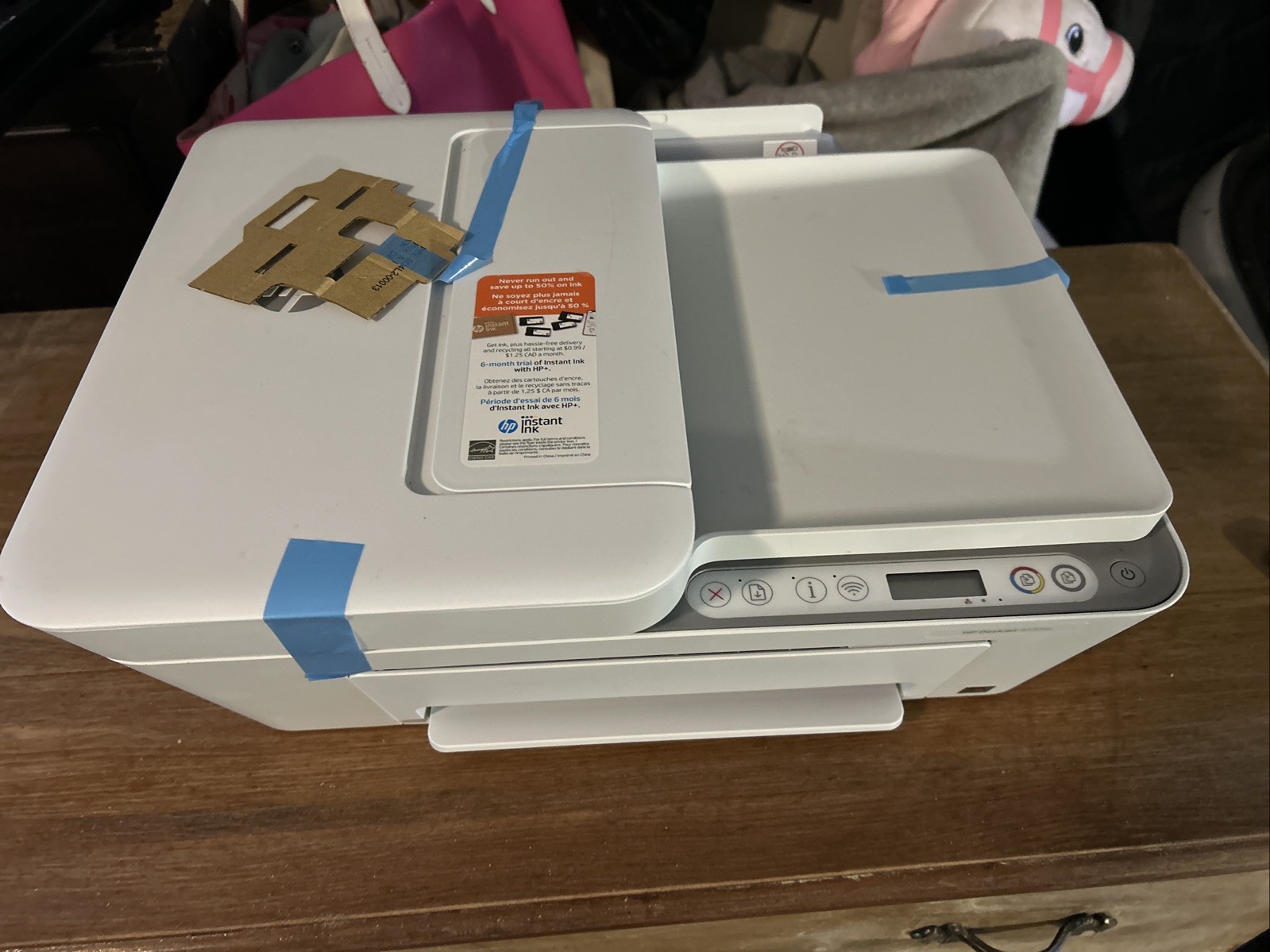 HP Deskjet 4155e All-in-One Inkjet Printer Mobile Print, Color Scan Reg Ink&cart