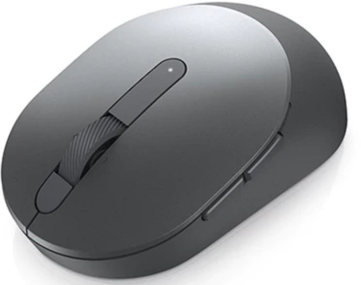 NEW Dell MS5120W Mobile Pro 2.4GHz/Bluetooth Wireless Mouse Gray 1600DPI sensor