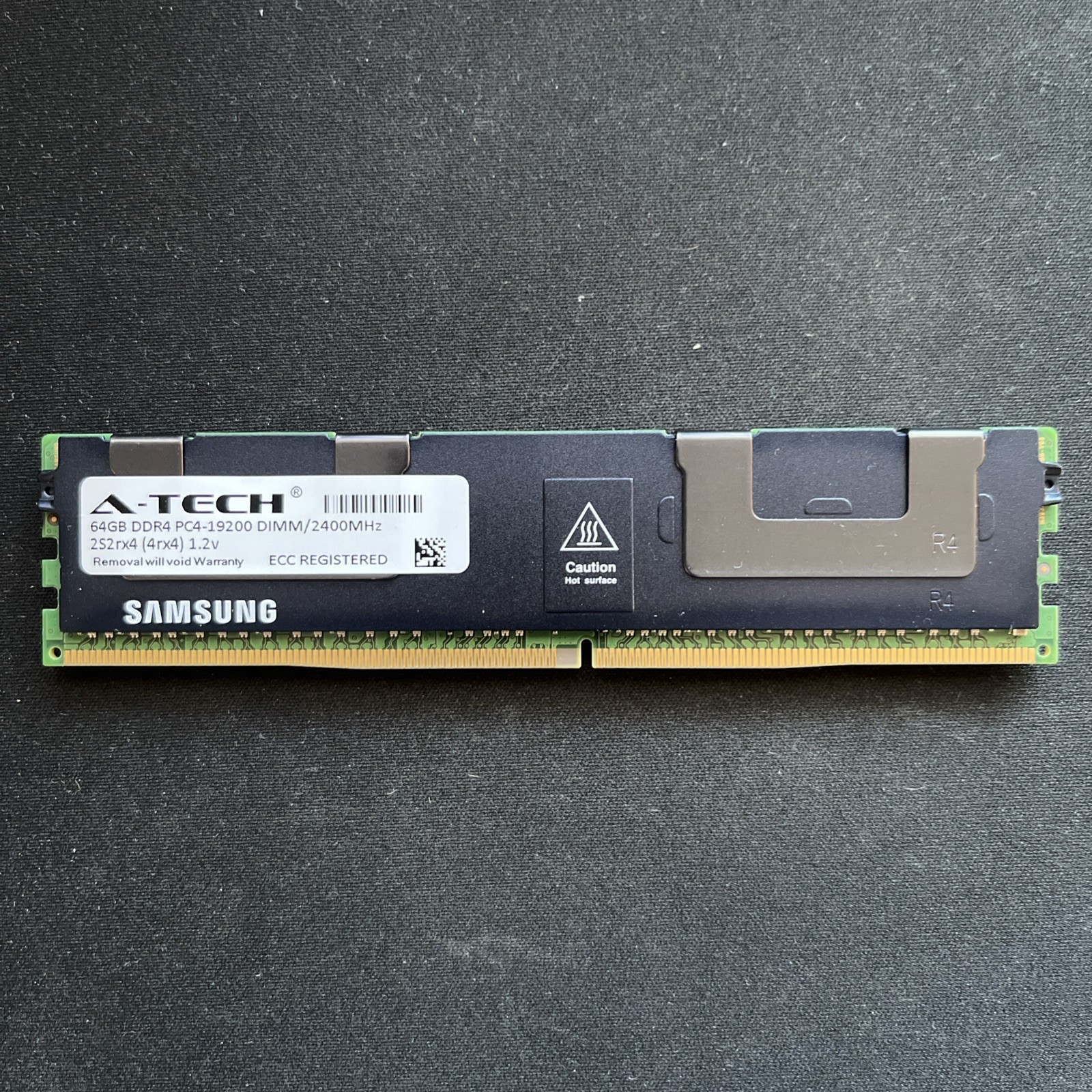 A-Tech 256GB 4x 64GB 2S2Rx4 PC4-19200R RDIMM DDR4 2400 ECC REG Server Memory RAM