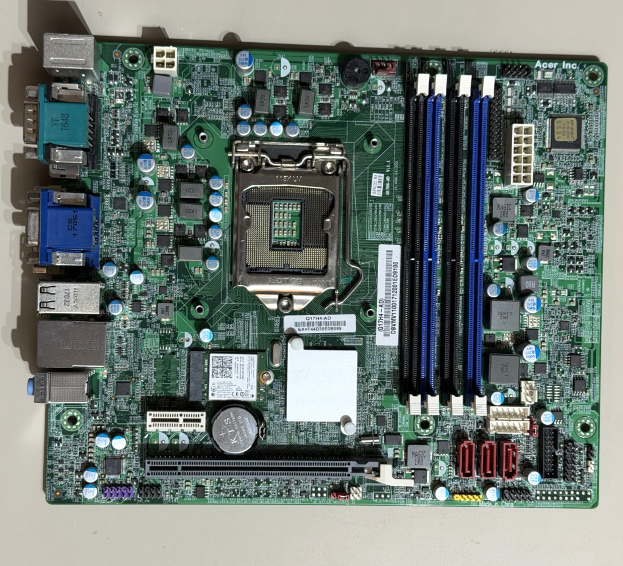 Acer Q17H4-AD V1.1 LGA1151 DDR4 Motherboard H110 Veriton X4640G X6640G + WiFi