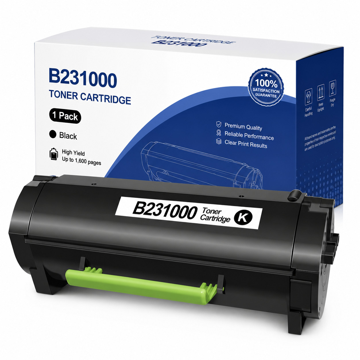 Compatible B231000 High Yield Black Toner for B2546dw B2650dw MB2546ade B2650dn
