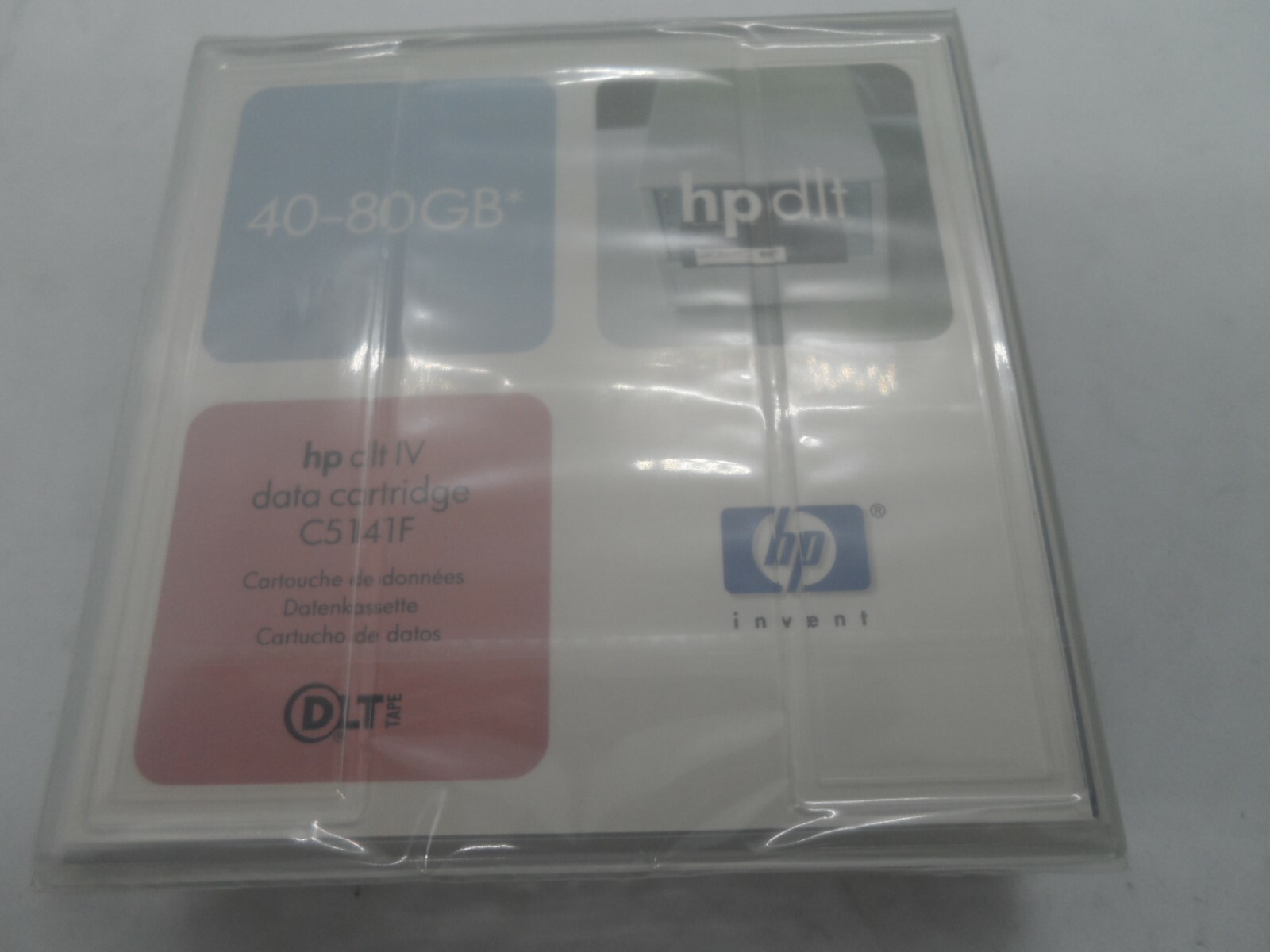 HP HPe C5141F 40/80Gb HP DLT IV VS80 DLT1 data Cartridge NEW Factory Sealed