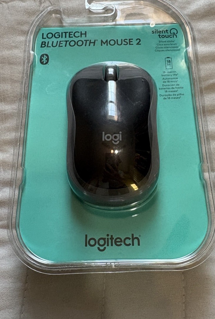 Logitech Wireless Mouse M505 - Black - New