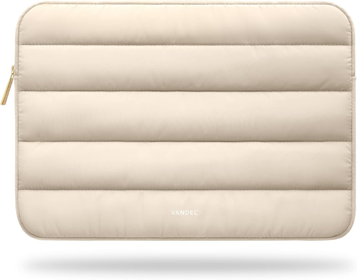 Vandel- The Original Puffy Laptop Sleeve 13-14 Inch Laptop Sleeve Sand Tan Beige