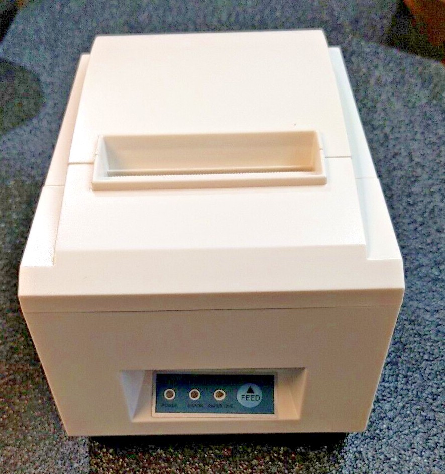 Thermal Ticket Printer POS 80mm  Auto Cutter Receipt  P8250 WHITE