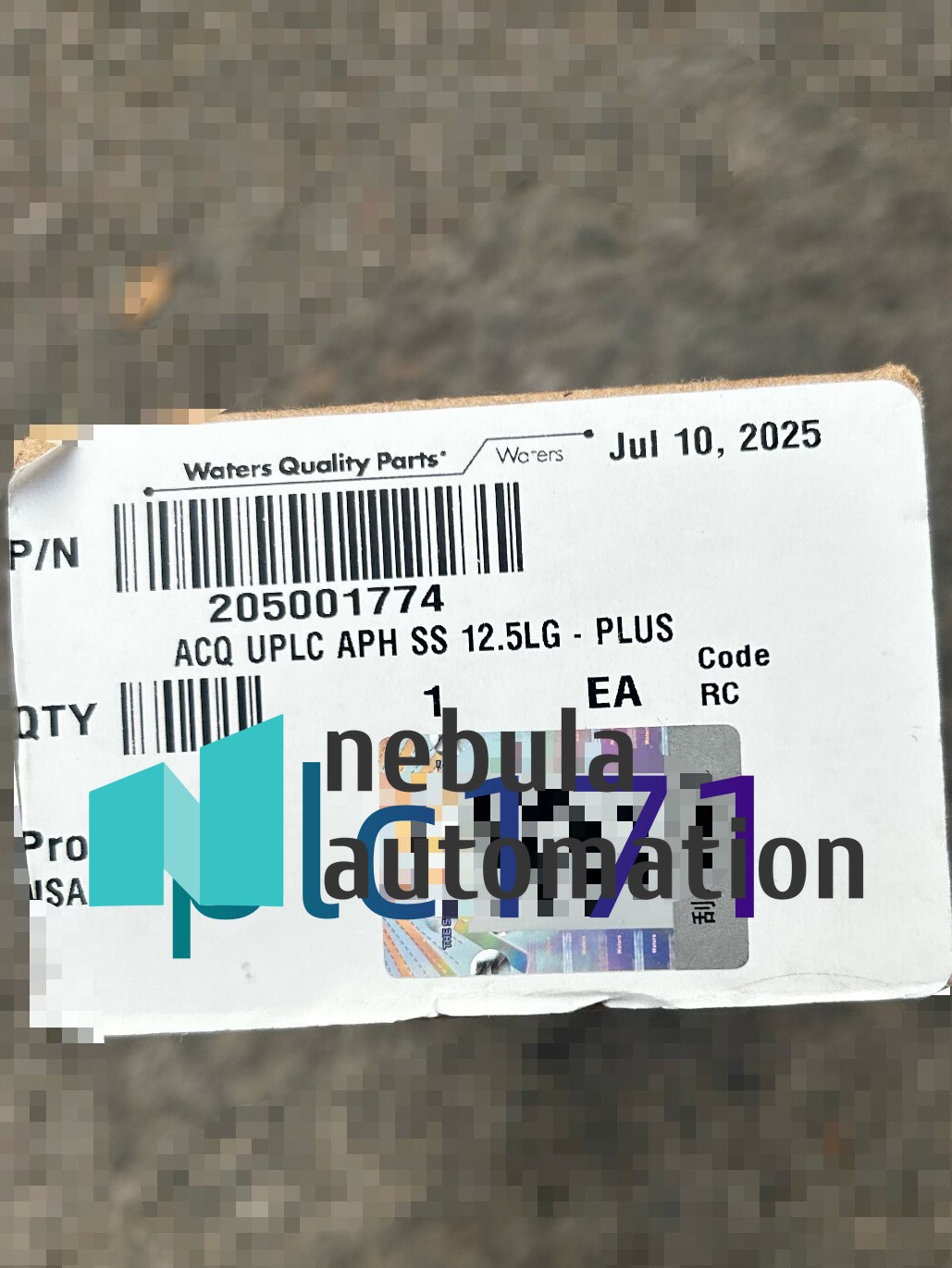 1PC New waters 205001774 Vertical preheater Shipping DHL or FedEX