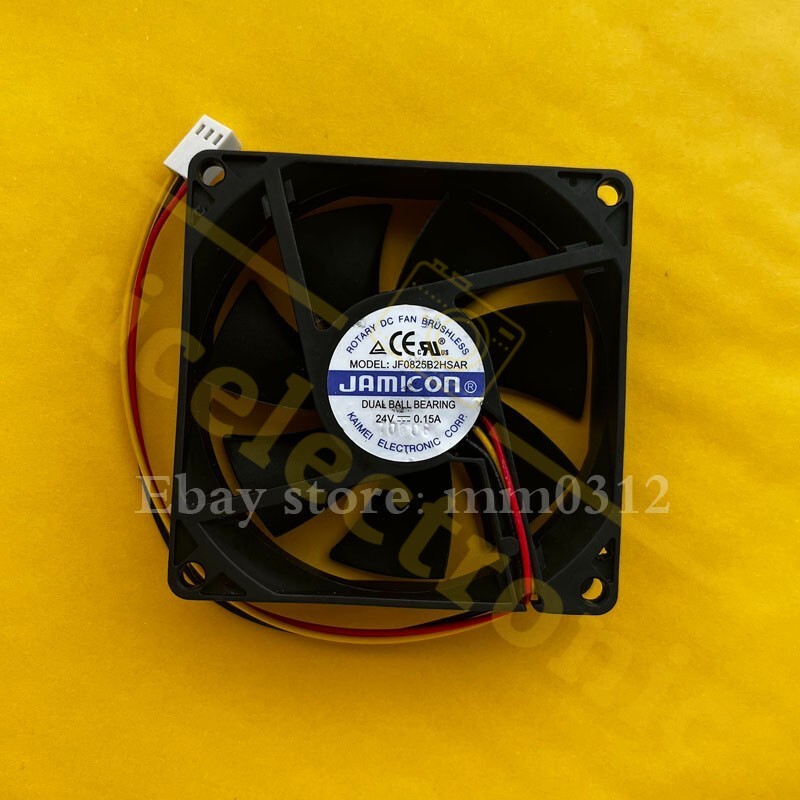 JAMICON JF0825B2HSAR DC24V 0.15A 8025 80mm inverter cooling fan 3pin